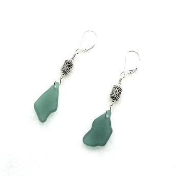 sea glass earrings 