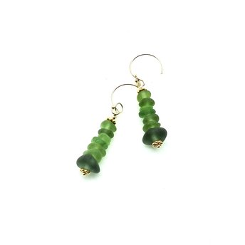 sea glass earrings