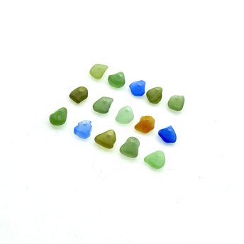 sea glass tiny beads