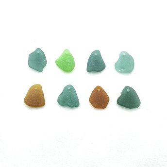 sea glass necklace pendants