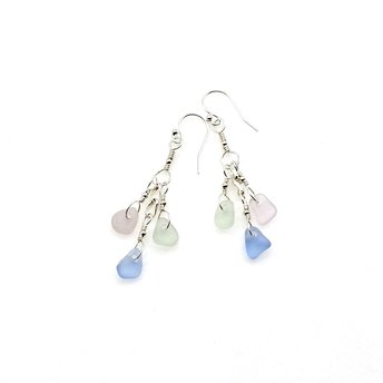 sea glass dangle 
