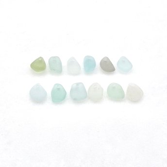 beach glass dangles