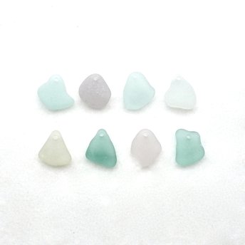 real sea glass pendants