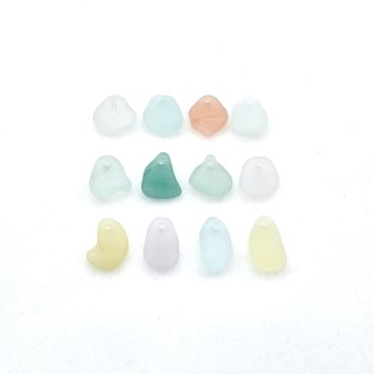real sea glass charms